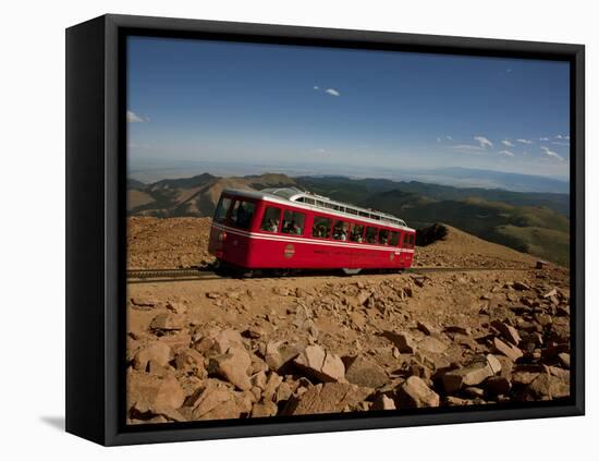 Pikes Peak, Colorado, USA-Don Grall-Framed Premier Image Canvas