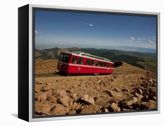 Pikes Peak, Colorado, USA-Don Grall-Framed Premier Image Canvas