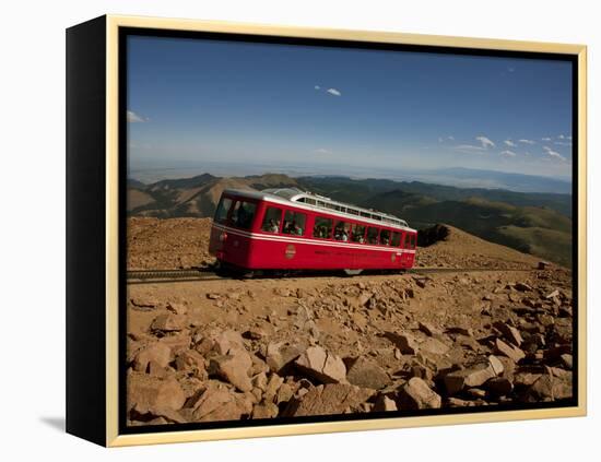 Pikes Peak, Colorado, USA-Don Grall-Framed Premier Image Canvas