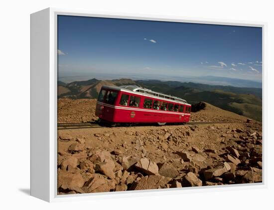 Pikes Peak, Colorado, USA-Don Grall-Framed Premier Image Canvas