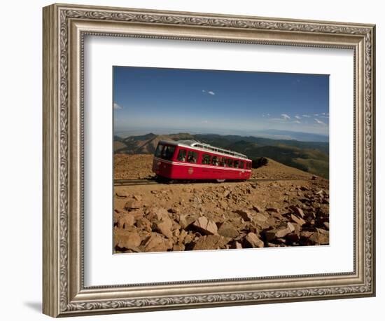 Pikes Peak, Colorado, USA-Don Grall-Framed Photographic Print