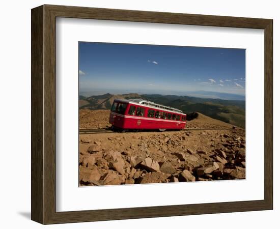 Pikes Peak, Colorado, USA-Don Grall-Framed Photographic Print