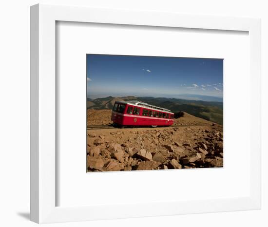 Pikes Peak, Colorado, USA-Don Grall-Framed Photographic Print