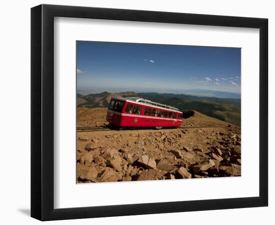 Pikes Peak, Colorado, USA-Don Grall-Framed Photographic Print