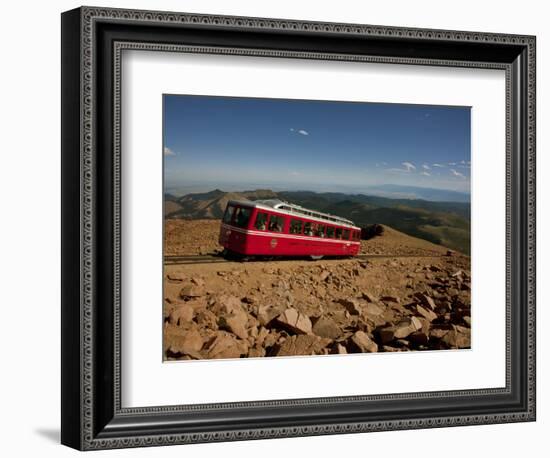 Pikes Peak, Colorado, USA-Don Grall-Framed Photographic Print