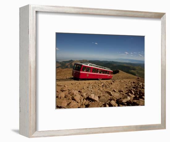 Pikes Peak, Colorado, USA-Don Grall-Framed Photographic Print