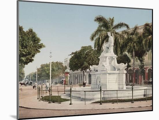 Pila De La India, Havana-William Henry Jackson-Mounted Photo