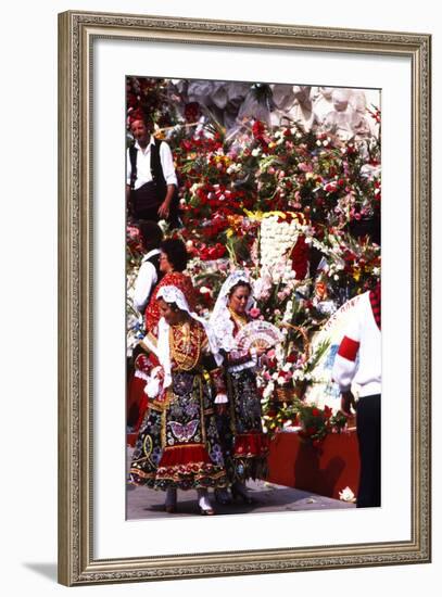 Pilar Celebration, Zaragoza, Aragon, Spain-null-Framed Photographic Print