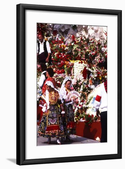 Pilar Celebration, Zaragoza, Aragon, Spain-null-Framed Photographic Print