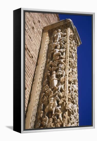 Pilasters of the Severan Basilica, Leptis Magna, Libya, 216 Ad-Vivienne Sharp-Framed Premier Image Canvas
