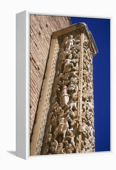 Pilasters of the Severan Basilica, Leptis Magna, Libya, 216 Ad-Vivienne Sharp-Framed Premier Image Canvas