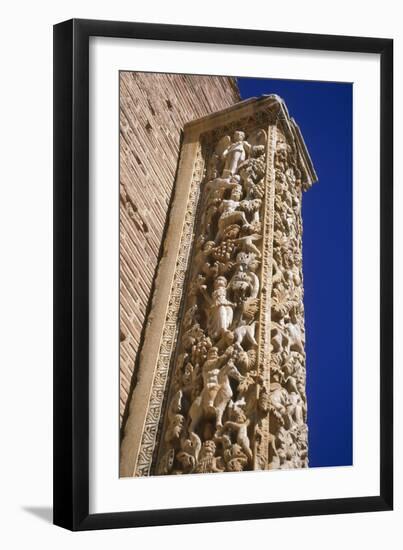 Pilasters of the Severan Basilica, Leptis Magna, Libya, 216 Ad-Vivienne Sharp-Framed Photographic Print