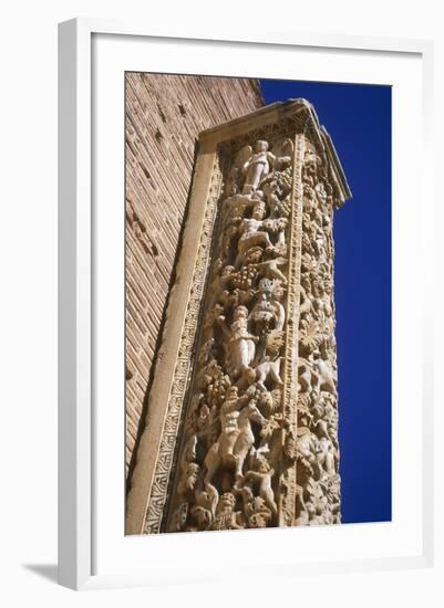 Pilasters of the Severan Basilica, Leptis Magna, Libya, 216 Ad-Vivienne Sharp-Framed Photographic Print