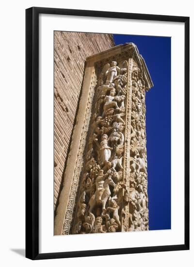 Pilasters of the Severan Basilica, Leptis Magna, Libya, 216 Ad-Vivienne Sharp-Framed Photographic Print