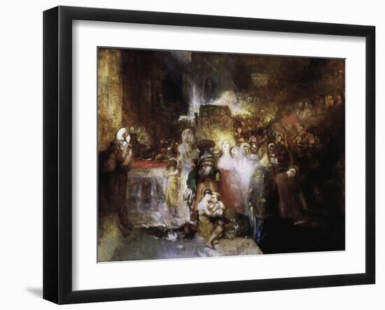 Pilate Washing His Hands-J. M. W. Turner-Framed Giclee Print