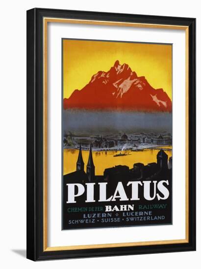 Pilatus Poster-null-Framed Giclee Print