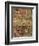 Pile Carpet Depicting Horses and Riders, Fallow Deer and Griffins-null-Framed Giclee Print