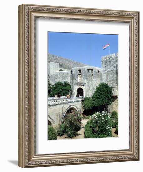 Pile Gate, Dubrovnik, Croatia-Peter Thompson-Framed Photographic Print