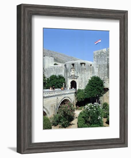 Pile Gate, Dubrovnik, Croatia-Peter Thompson-Framed Photographic Print