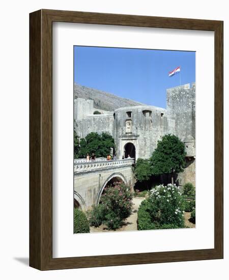 Pile Gate, Dubrovnik, Croatia-Peter Thompson-Framed Photographic Print