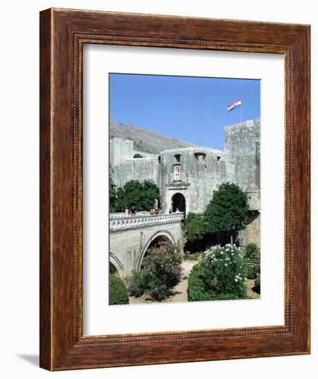 Pile Gate, Dubrovnik, Croatia-Peter Thompson-Framed Photographic Print