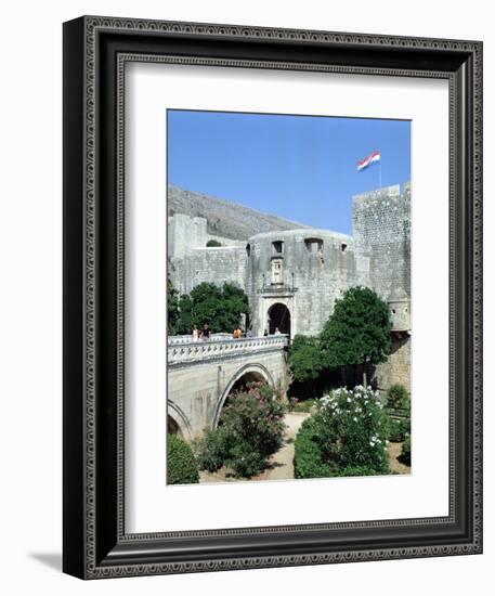 Pile Gate, Dubrovnik, Croatia-Peter Thompson-Framed Photographic Print