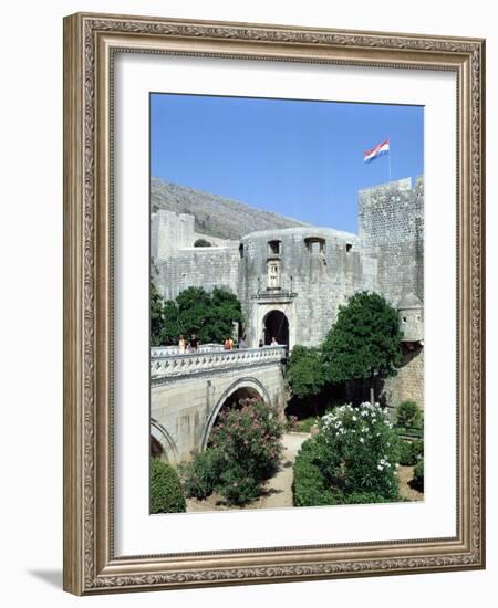 Pile Gate, Dubrovnik, Croatia-Peter Thompson-Framed Photographic Print