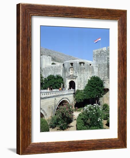 Pile Gate, Dubrovnik, Croatia-Peter Thompson-Framed Photographic Print
