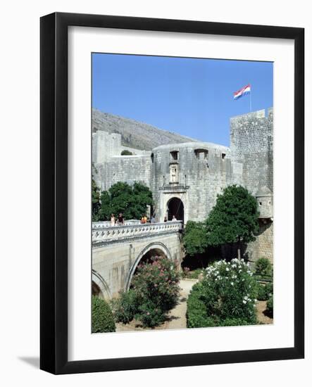 Pile Gate, Dubrovnik, Croatia-Peter Thompson-Framed Photographic Print