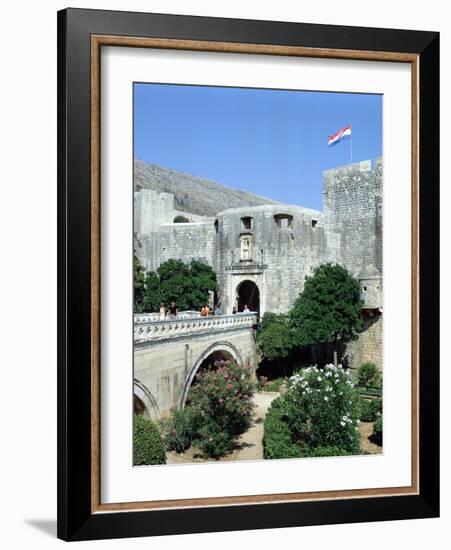 Pile Gate, Dubrovnik, Croatia-Peter Thompson-Framed Photographic Print