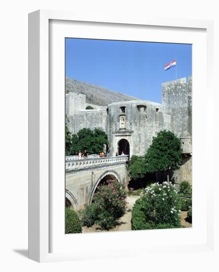 Pile Gate, Dubrovnik, Croatia-Peter Thompson-Framed Photographic Print