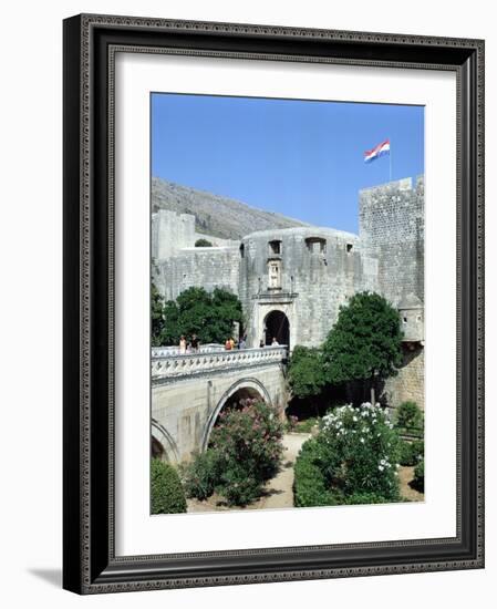 Pile Gate, Dubrovnik, Croatia-Peter Thompson-Framed Photographic Print