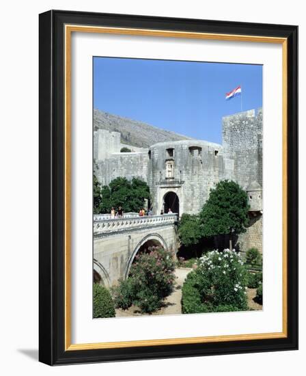 Pile Gate, Dubrovnik, Croatia-Peter Thompson-Framed Photographic Print