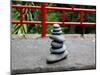 Pile of round Stones in  Japanese Garden-Wlad74-Mounted Photographic Print