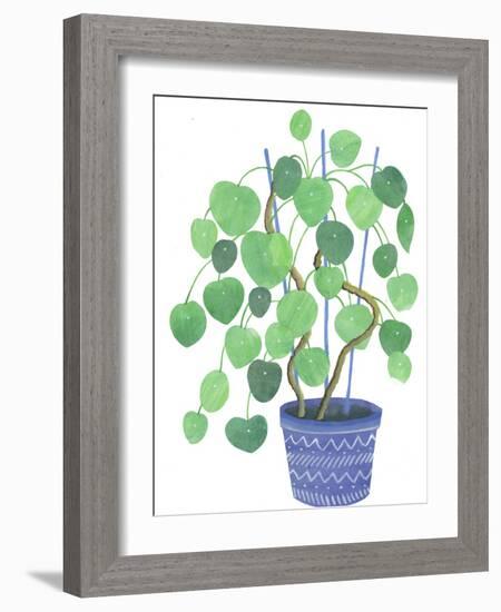 Pilea Plant-Elizabeth Rider-Framed Giclee Print