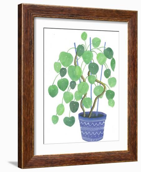 Pilea Plant-Elizabeth Rider-Framed Giclee Print