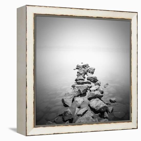 Piled Rocks-null-Framed Premier Image Canvas