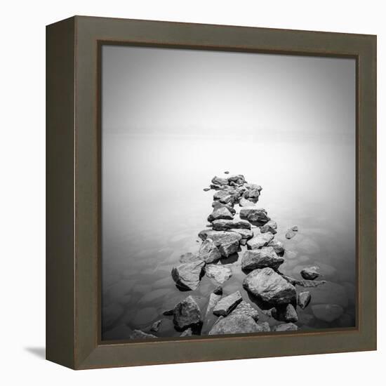 Piled Rocks-null-Framed Premier Image Canvas