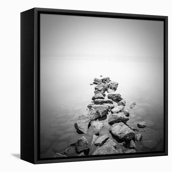 Piled Rocks-null-Framed Premier Image Canvas