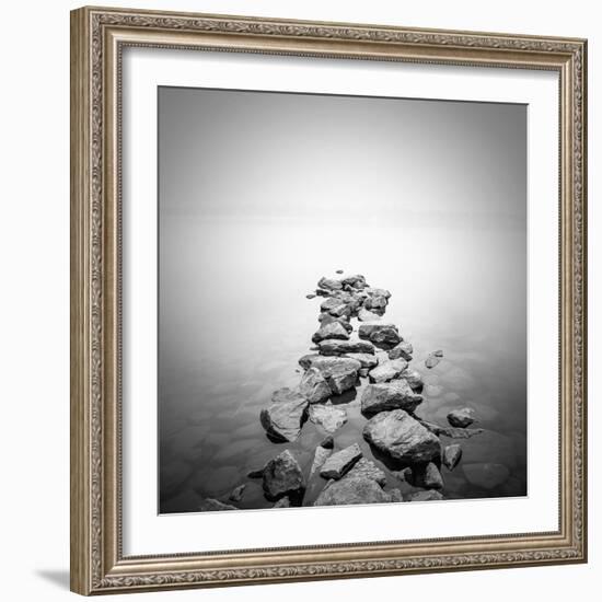 Piled Rocks-null-Framed Photographic Print