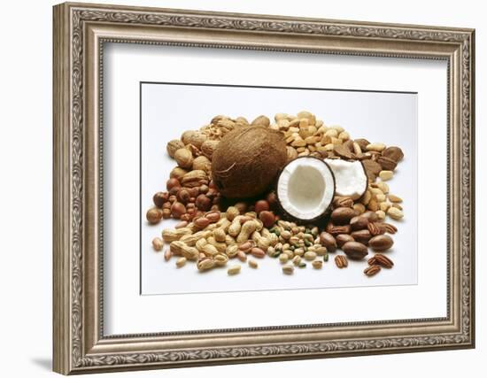 Piles of Nuts-Eising Studio - Food Photo and Video-Framed Photographic Print
