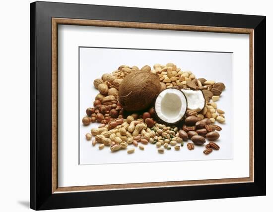 Piles of Nuts-Eising Studio - Food Photo and Video-Framed Photographic Print