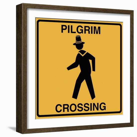 Pilgrim Crossing-Tina Lavoie-Framed Giclee Print