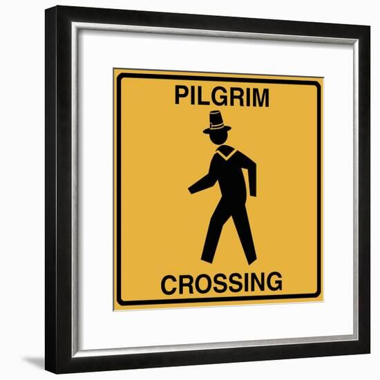 Pilgrim Crossing-Tina Lavoie-Framed Giclee Print