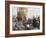 Pilgrim Fathers Boarding the Mayflower-null-Framed Giclee Print