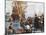 Pilgrim Fathers Boarding the Mayflower-null-Mounted Giclee Print