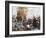 Pilgrim Fathers Boarding the Mayflower-null-Framed Giclee Print