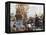 Pilgrim Fathers Boarding the Mayflower-null-Framed Premier Image Canvas