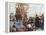 Pilgrim Fathers Boarding the Mayflower-null-Framed Premier Image Canvas