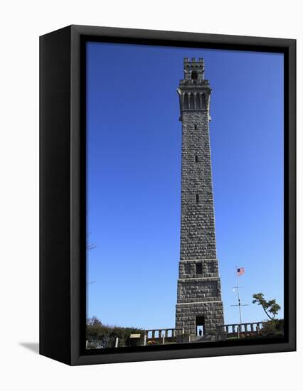 Pilgrim Monument, Provincetown Museum, Provincetown, Cape Cod, Massachusetts, New England, United S-Wendy Connett-Framed Premier Image Canvas